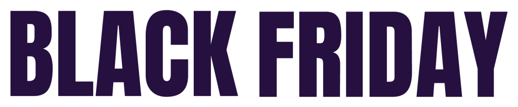 black friday blue title